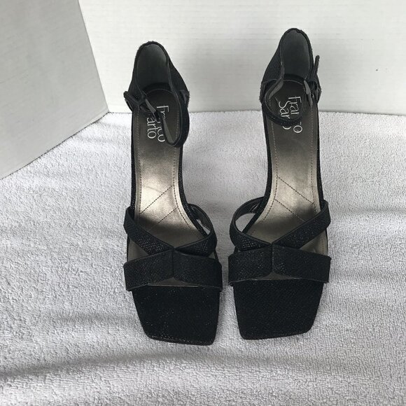 FRANCO SARTO WOMENS RANIA 2 WOMENS STILETTO CUT OUT HEELS SIZE 11 NEW - Picture 1 of 10